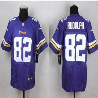New Minnesota Vikings #82 Kyle Rudolph Purple Team Color Men's Stitched NFL Elite jersey