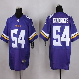 New Minnesota Vikings #54 Eric Kendricks Purple Team Color Men's Stitched NFL Elite Jersey