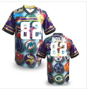 Minnesota Vikings #82 RUDOLPH Men's Stitched NFL Elite Fanatical Version Jersey (10) Minnesota Vikings #82 RUDOLPH Men's Stitched NFL Elite Fanatical Version Jersey (10)
