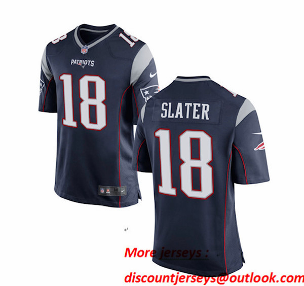 New England Patriots #18 Matthew Slater Blue Vapor Limited Jersey New England Patriots #18 Matthew Slater Blue Vapor Limited Jersey
