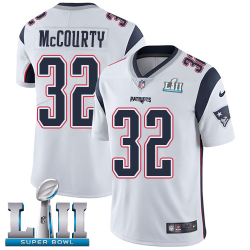 Nike Patriots #32 Devin McCourty White Super Bowl LII Men's Stitched NFL Vapor Untouchable Limited Jersey Nike Patriots #32 Devin McCourty White Super Bowl LII Men's Stitched NFL Vapor Untouchable Limited Jersey