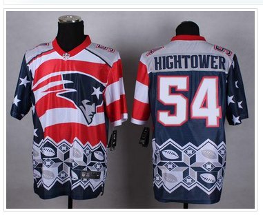 New New England Patriots #54 Dont'a Hightower Navy Blue NFL Elite Noble Fashion Jersey