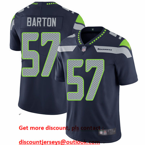 Seahawks #57 Cody Barton Steel Blue Team Color Men's Stitched Football Vapor Untouchable Limited Jersey Seahawks #57 Cody Barton Steel Blue Team Color Men's Stitched Football Vapor Untouchable Limited Jersey