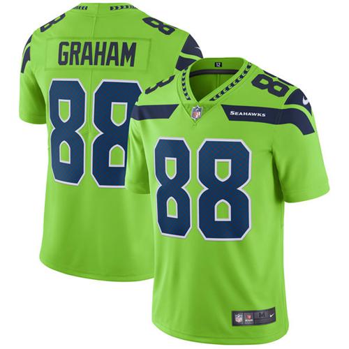 Nike Seahawks #88 Jimmy Graham Green Men's Stitched NFL Limited Rush Jersey Nike Seahawks #88 Jimmy Graham Green Men's Stitched NFL Limited Rush Jersey