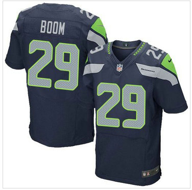 NEW Seattle Seahawks #29 Earl Thomas III Steel Blue Team Color NFL Legion of Boom Elite Jersey