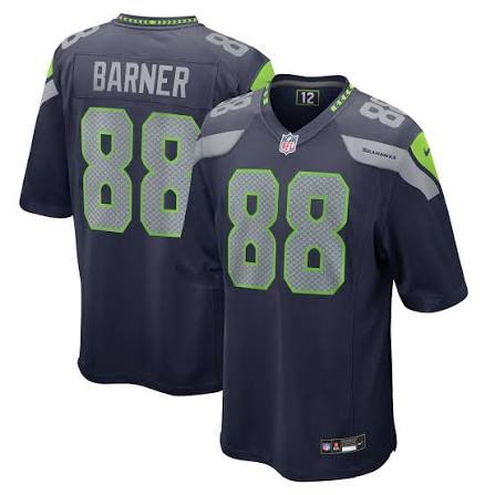 Men's Seattle Seahawks #88 AJ BARNER Navy 2026 F.U.S.E. Vapor Untouchable Limited Stitched Football Jersey