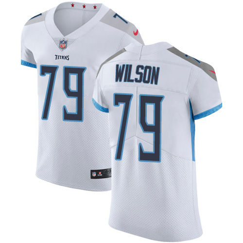 Nike Titans #79 Isaiah Wilson White Men's Stitched NFL New Elite Jersey Nike Titans #79 Isaiah Wilson White Men's Stitched NFL New Elite Jersey
