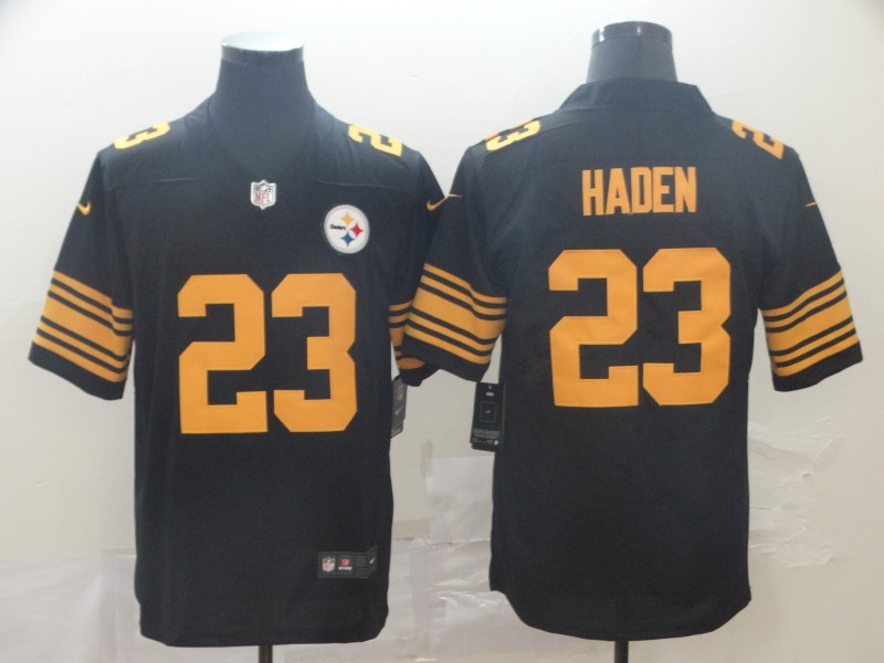 Nike Steelers 23 Joe Haden Black Color Rush Limited Jersey Nike Steelers 23 Joe Haden Black Color Rush Limited Jersey