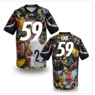 Pittsburgh Steelers #59 HAM Men's Stitched NFL Elite Fanatical Version Jersey (7)