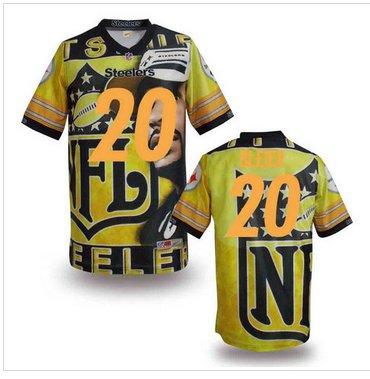 Pittsburgh Steelers #20 BLEIER Men's Stitched NFL Elite Fanatical Version Jersey (3) Pittsburgh Steelers #20 BLEIER Men's Stitched NFL Elite Fanatical Version Jersey (3)