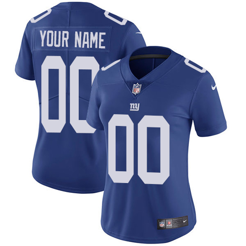 Nike NFL New York Giants Vapor Untouchable Customized Limited Royal Blue Home Women's Jersey Nike NFL New York Giants Vapor Untouchable Customized Limited Royal Blue Home Women's Jersey