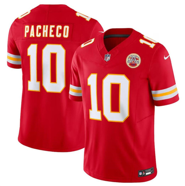 Youth Kansas City Chiefs #10 Isiah Pacheco Red 2023 F.U.S.E. Vapor Untouchable Limited Stitched Jersey Youth Kansas City Chiefs #10 Isiah Pacheco Red 2023 F.U.S.E. Vapor Untouchable Limited Stitched Jersey