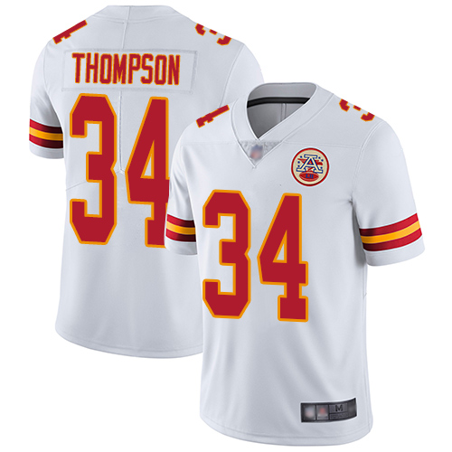 Chiefs #34 Darwin Thompson White Youth Stitched Football Vapor Untouchable Limited Jersey Chiefs #34 Darwin Thompson White Youth Stitched Football Vapor Untouchable Limited Jersey