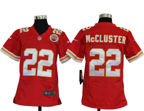 Youth Nike Kansas City Chiefs 22 Dexter McCluster Red Jerseys