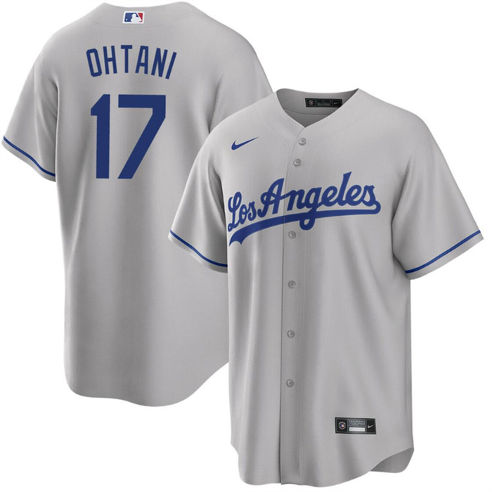 Youth Los Angeles Dodgers #17 Shohei Ohtani Grey Cool Base Stitched Jersey Youth Los Angeles Dodgers #17 Shohei Ohtani Grey Cool Base Stitched Jersey
