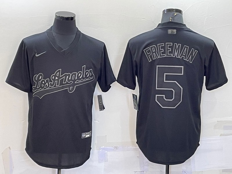 Men's Los Angeles Dodgers Black Stitched Baseball Jersey Men's Los Angeles Dodgers Black Stitched Baseball Jersey