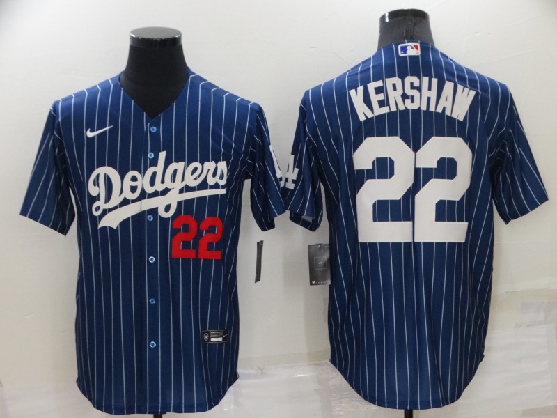 Men's Los Angeles Dodgers #22 Clayton Kershaw Navy Cool Base Stitched Jersey Men's Los Angeles Dodgers #22 Clayton Kershaw Navy Cool Base Stitched Jersey
