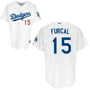 Los Angeles Dodgers Rafael Furcal 15 White Jersey Los Angeles Dodgers Rafael Furcal 15 White Jersey