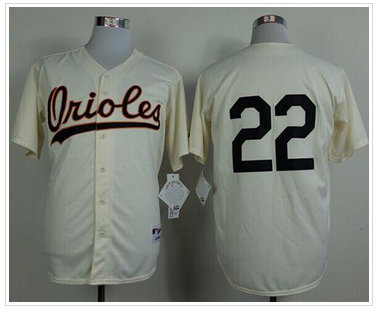 Baltimore Orioles #22 Jim Palmer Cream 1954 Turn Back The Clock Stitched Baseball Jersey Baltimore Orioles #22 Jim Palmer Cream 1954 Turn Back The Clock Stitched Baseball Jersey