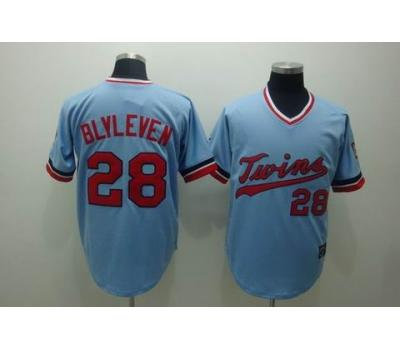 mlb minnesota twins #28 blvleven m&n lt,blue mlb minnesota twins #28 blvleven m&n lt,blue