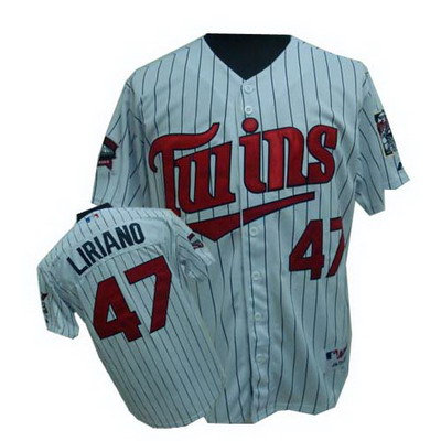 Minnesota Twins 47 LIRIANO(blue strip) Minnesota Twins 47 LIRIANO(blue strip)
