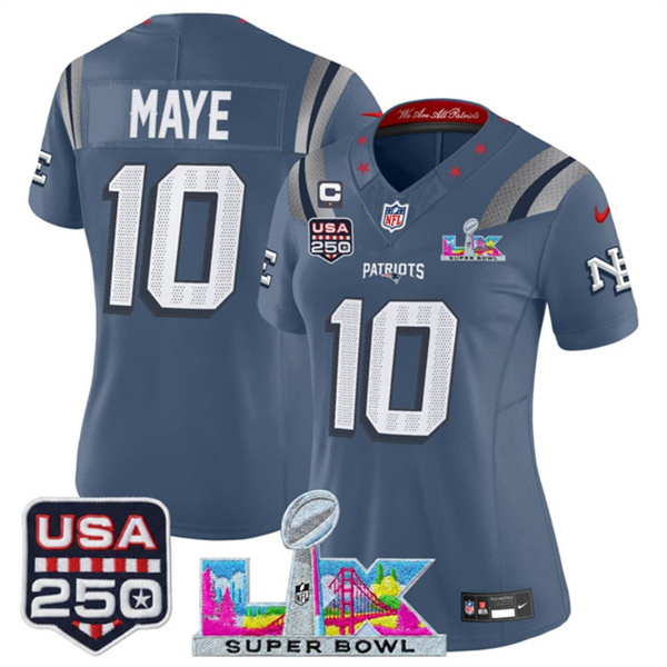 Star C Patch And Super Bowl LX Patch & USA 250' Patch “Rivalries” Vapor Limited Football Stitched Jersey(Run Small) Star C Patch And Super Bowl LX Patch & USA 250' Patch “Rivalries” Vapor Limited Football Stitched Jersey(Run Small)