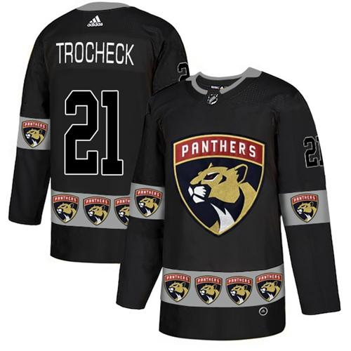 Adidas Panthers #21 Vincent Trocheck Black Authentic Team Logo Fashion Stitched NHL Jersey Adidas Panthers #21 Vincent Trocheck Black Authentic Team Logo Fashion Stitched NHL Jersey