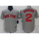 Men's Boston Red Sox #2 Xander Bogaerts Grey New Cool Base Stitched Nike Jersey Men's Boston Red Sox #2 Xander Bogaerts Grey New Cool Base Stitched Nike Jersey