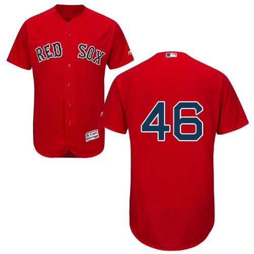 Red Sox #46 Craig Kimbrel Red Flexbase Authentic Collection Stitched MLB Jersey Red Sox #46 Craig Kimbrel Red Flexbase Authentic Collection Stitched MLB Jersey
