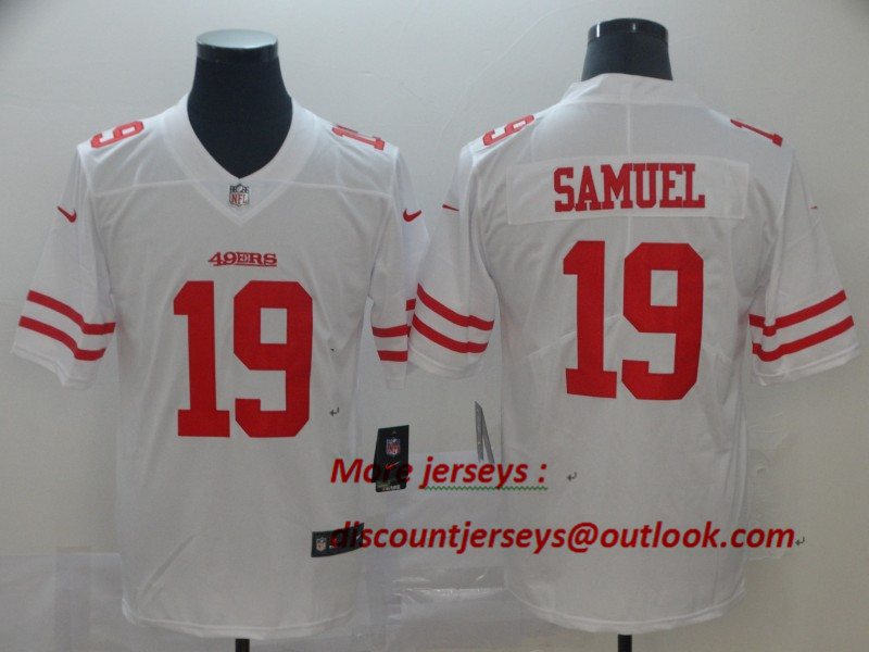 49ers 19 Deebo Samuel White Vapor Untouchable Limited Jesey