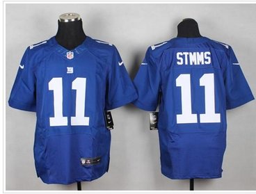 NEW Giants #11 Phil Simms Royal Blue Team Color Men's Stitched NFL Elite Jersey