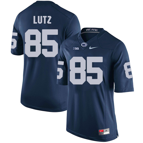 Men' Nike Penn State Nittany Lions #85 Isaac Lutz Blue Jersey