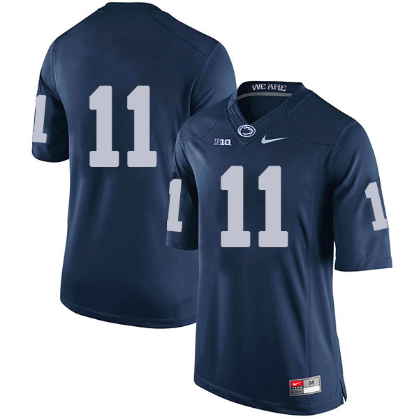 Men's Penn State Nittany Lions #11 Micah Parsons navy jersey without name