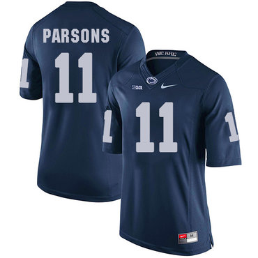 Men's Penn State Nittany Lions #11 Micah Parsons navy jersey