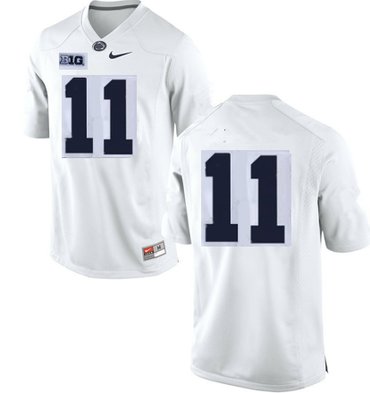 Penn State Nittany Lions #11 Micah Parsons White jersey Without name