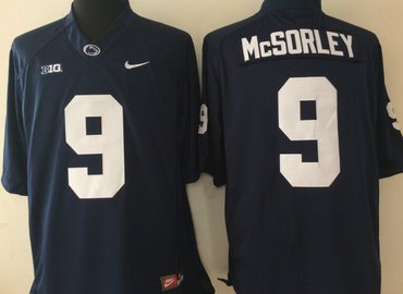 Penn State Nittany Lions 9 Trace McSorley Navy College Football Jersey