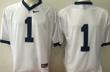 Penn State Nittany Lions 1 Joe Paterno White College Football Jersey