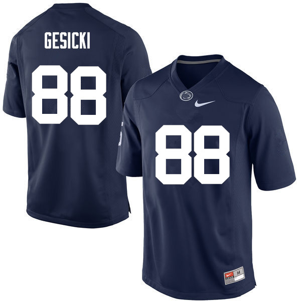 Men's Penn State Nittany Lions #88 Mike Gesicki Navy Blue Limited College Football Stitched Nike NCAA Jersey