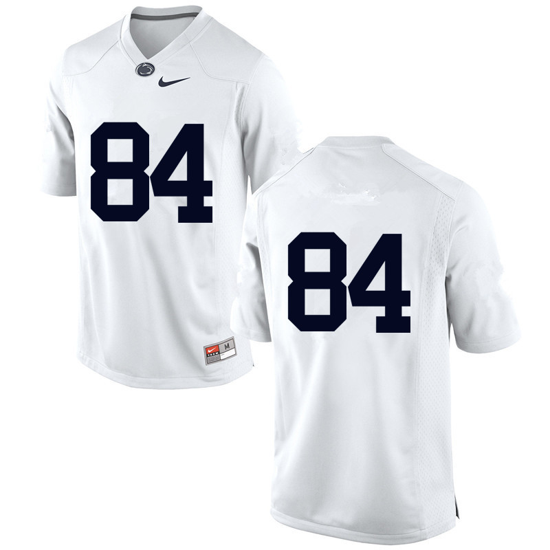 Men Penn State Nittany Lions #84 Juwan Johnson College Football Jerseys-White (No Name)