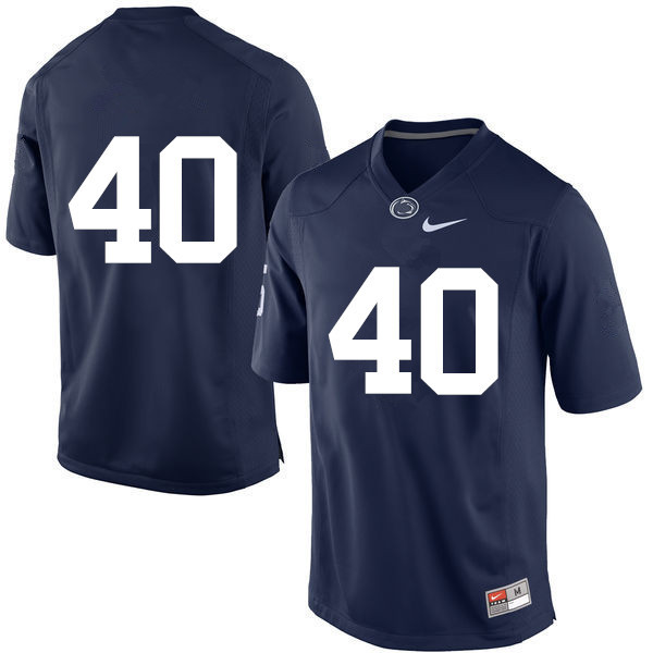 Men Penn State Nittany Lions #40 Jason Cabinda College Football Jerseys-Navy （No name)