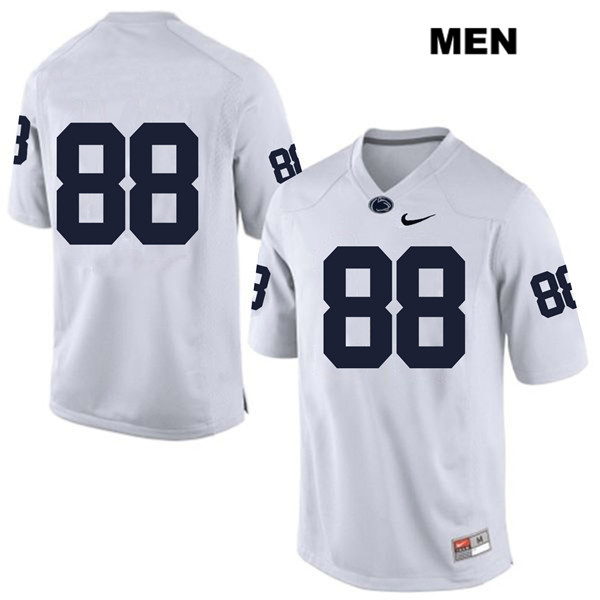 Penn State Nittany Lions #88 Nike Mens White College Football Jersey - No Name