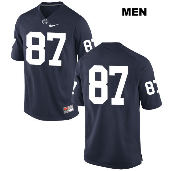 Dae'Lun Darien no. 87 Penn State Nittany Lions Nike Authentic Mens Stitched Navy College Football Jersey - No Name