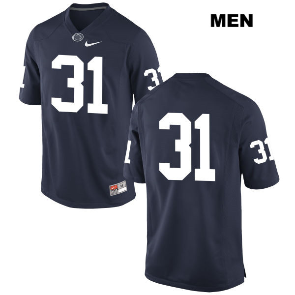 Cameron Brown no. 31 Penn State Nittany Lions Nike Authentic Stitched Mens Navy College Football Jersey - No Name