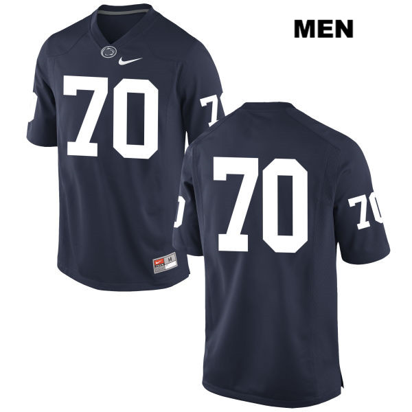 Brendan Mahon no. 70 Nike Penn State Nittany Lions Stitched Authentic Mens Navy College Football Jersey - No Name