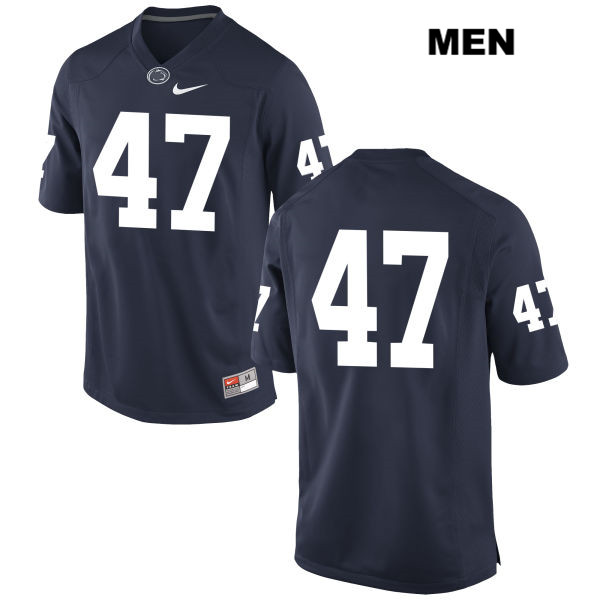 Brandon Smith Stitched no. 47 Penn State Nittany Lions Authentic Nike Mens Navy College Football Jersey - No Name