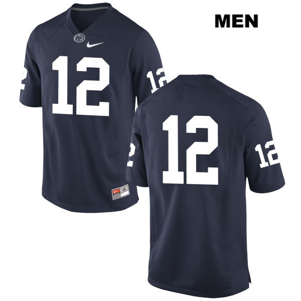 Chris Godwin no. 12 Stitched Penn State Nittany Lions Authentic Nike Mens Navy College Football Jersey - No Name