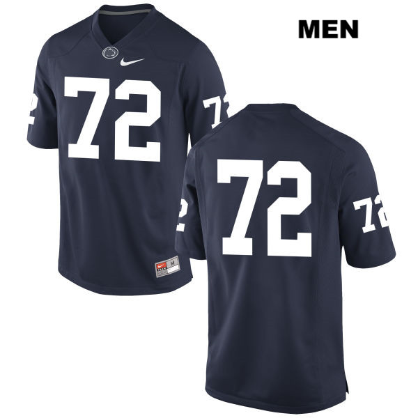 Brian Gaia Nike no. 72 Penn State Nittany Lions Authentic Stitched Mens Navy College Football Jersey - No Name