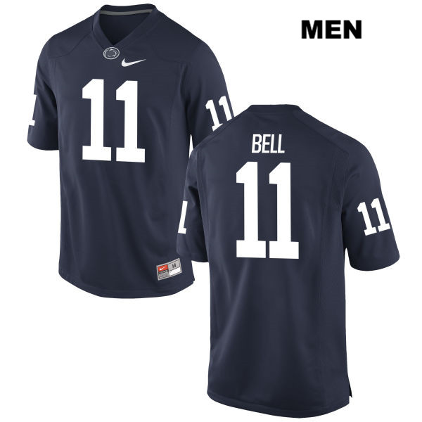 Brandon Bell Stitched no. 11 Nike Penn State Nittany Lions Authentic Mens Navy College Football Jersey