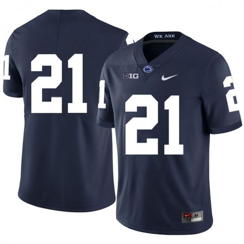 Men Penn State Nittany Lions #21 Noah Cain Navy Football Jersey