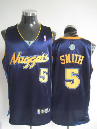 Denver Nuggets 5 SMITH blue jerseys